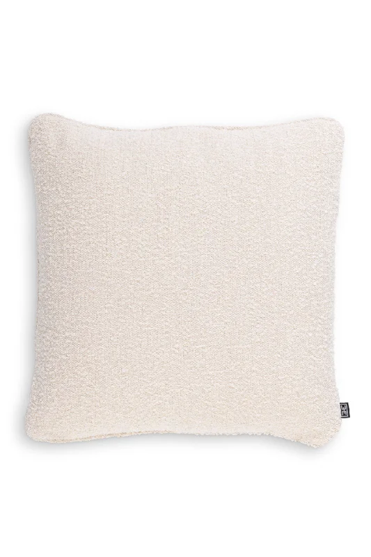 Bouclé Cream Pillow | Eichholtz Palla L