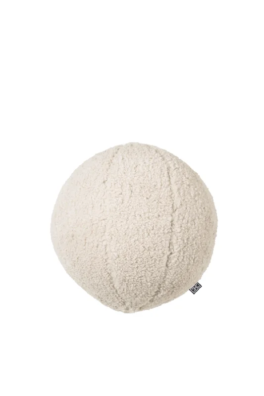 Brisbane Cream Ball Pillow | Eichholtz Palla S