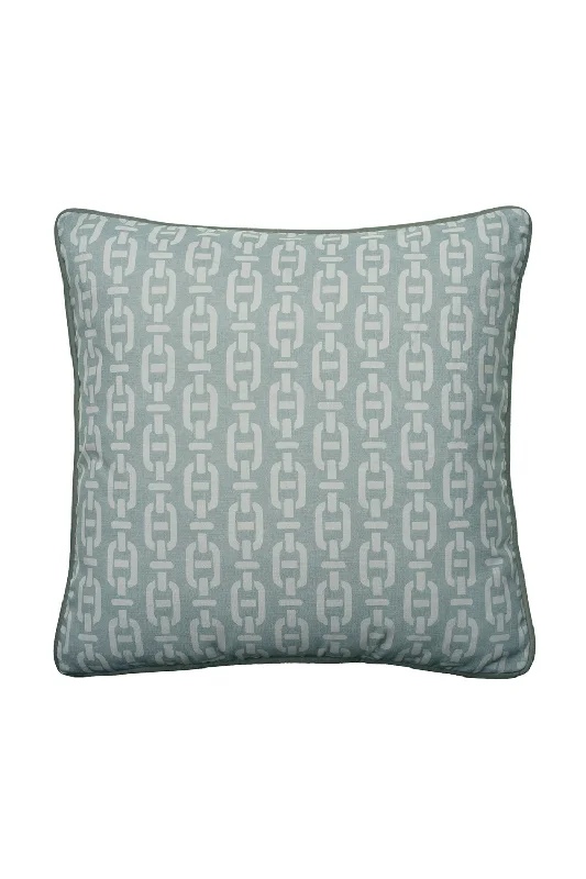 Chain Link Outdoor Throw Pillow | Andrew Martin Burlington