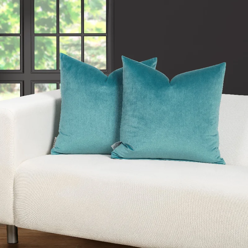 F. Scott Fitzgerald Tender Night Turquoise Throw Pillow