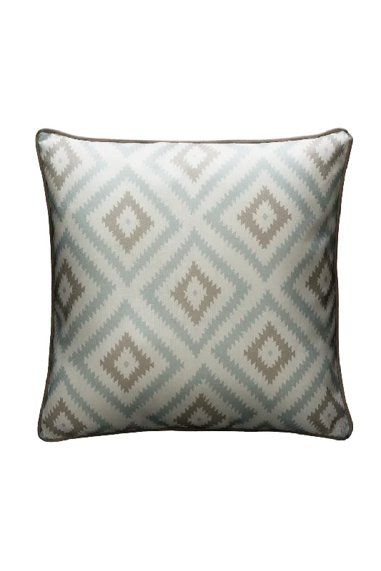 Graphic Print Outdoor Throw Pillow | Andrew Martin Glacier