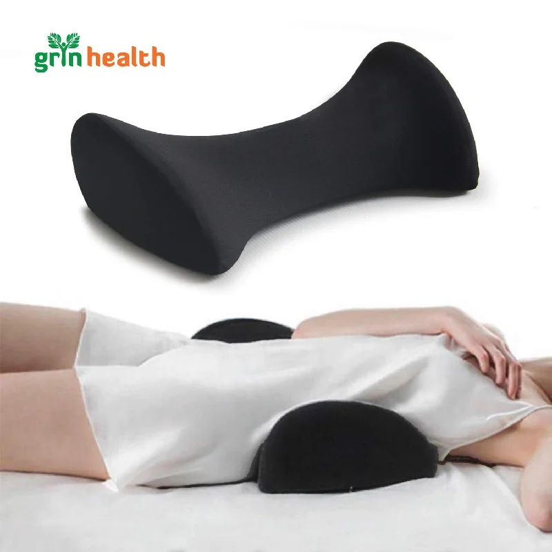 Sleep Lumbar Support Pillow for Relief From Back, Sciatica, Lumbar Pain- Waist Pillow