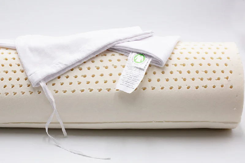 Organic Latex Body Pillow with Organic Cotton Cover [GOTS & GOLS CERTIFIED]