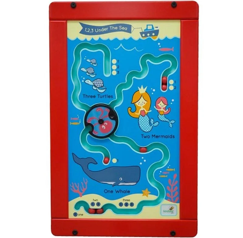 1-2-3 Under The Sea Activity Wall Play Panel