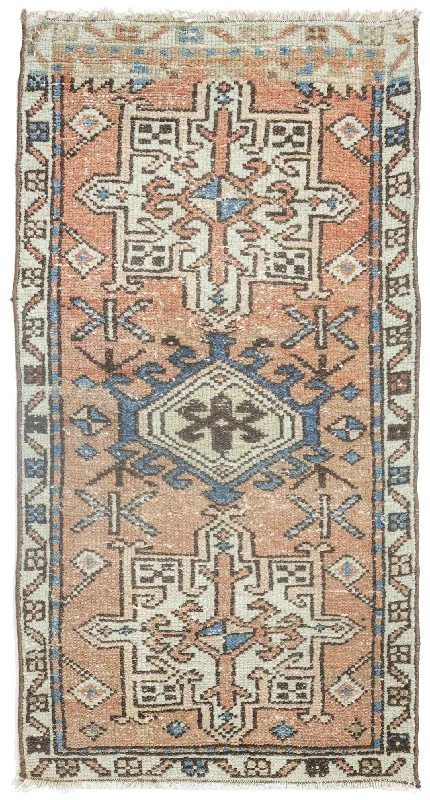 Vintage Bijar Handwoven Tribal Rug, J75126