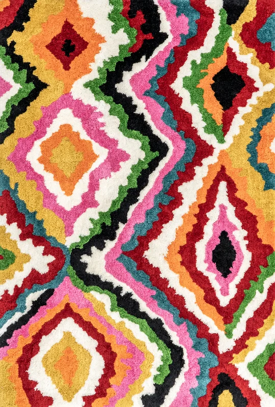 Carnival Shag Rug | Multicolor