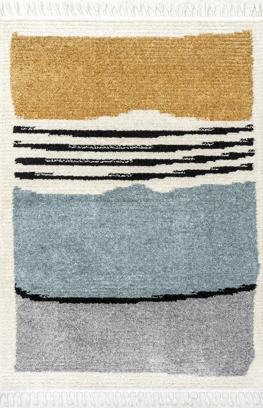 Emaline Pastel Horizons Rug | Beige