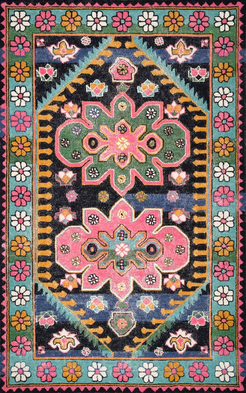 Flower Power Rug | Multicolor