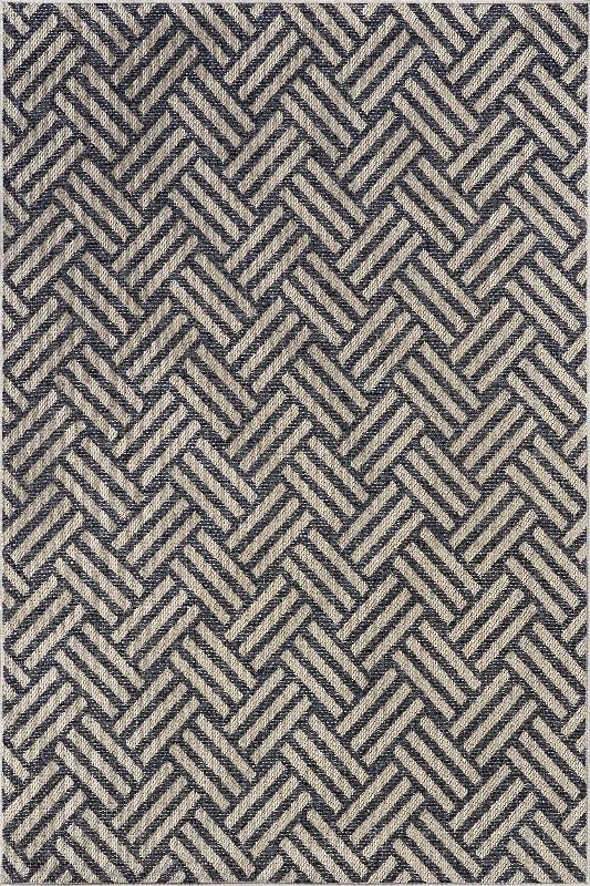 Herringbone Indoor/Outdoor Rug | Grey