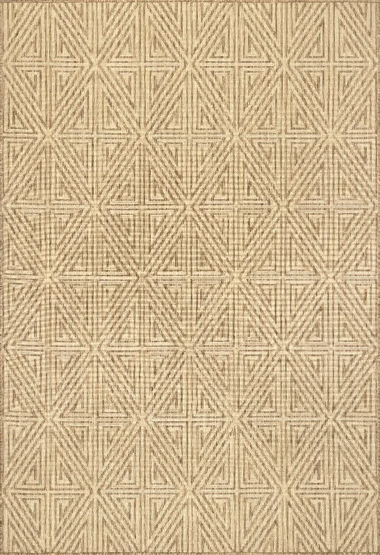 Kite Trellis Indoor/Outdoor Rug | Brown