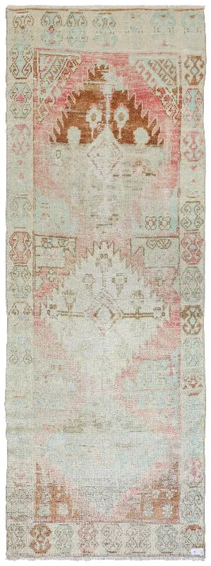 Vintage Konya Handwoven Tribal Rug, J75156