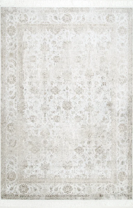 Miller Fading Floral Rug | Ivory