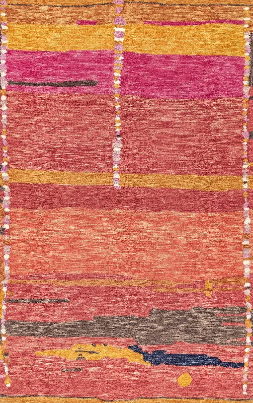 Modern Abstract Rug | Multicolor