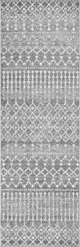 Moroccan Trellis Rug | Dark Grey