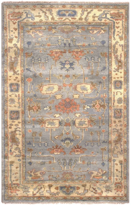 Oushak 6 Handwoven Traditional Rug, J71560