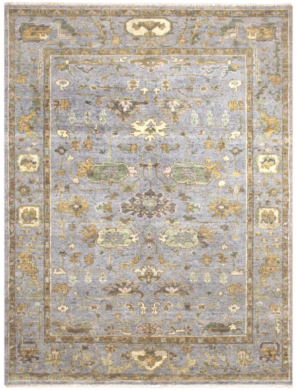 Oushak 6 Handwoven Traditional Rug, J71563