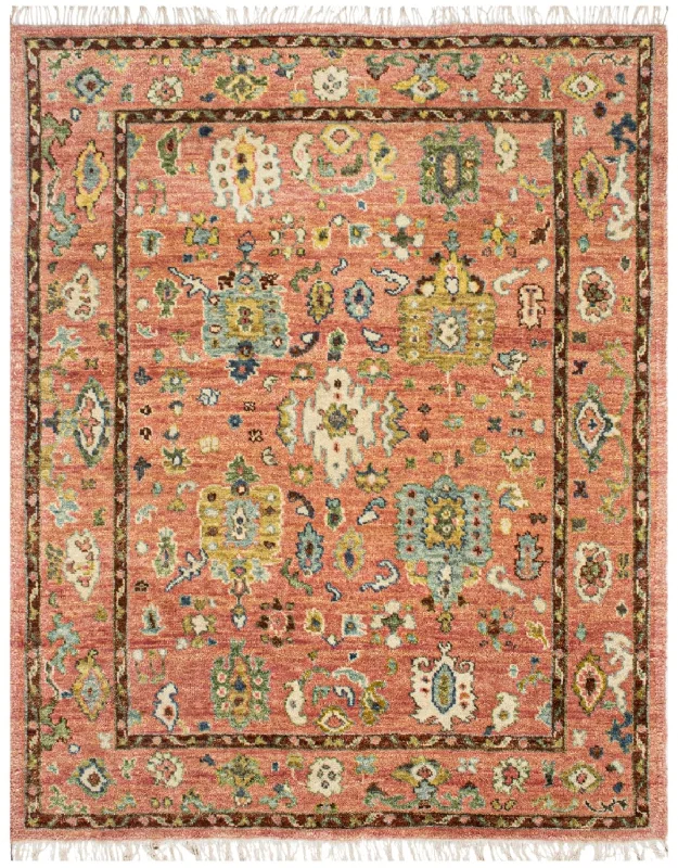 Oushak 7 Handwoven Traditional Rug, J72605