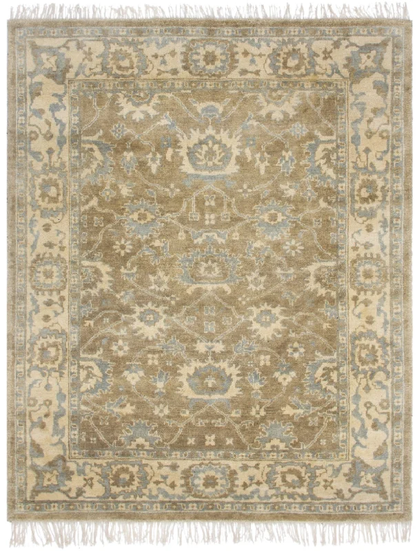 Oushak Handwoven Traditional Rug, J71787