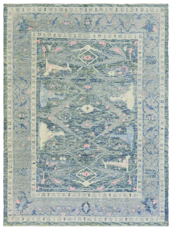 Oushak Handwoven Traditional Rug, J72944