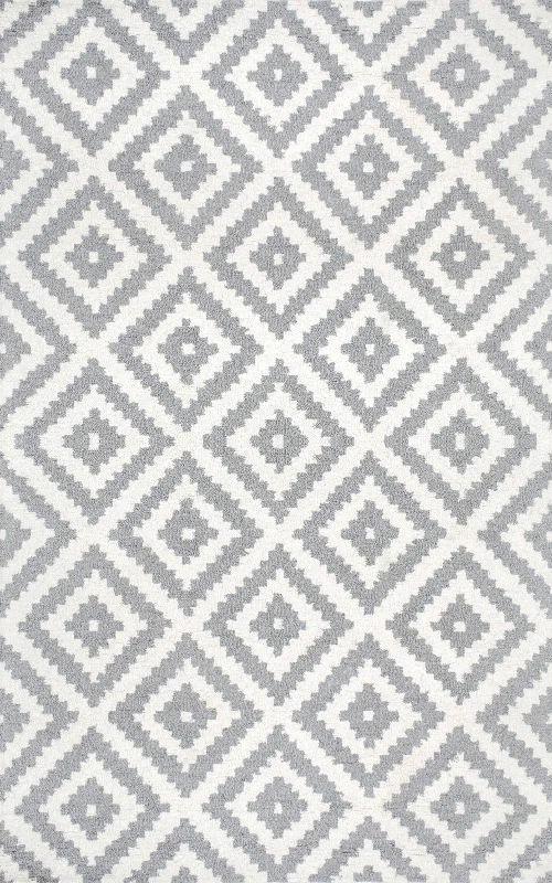 Scandinavia Diamond Rug | Grey