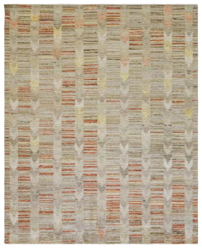 Scandinavian Handwoven Contemporary Rug, J75698