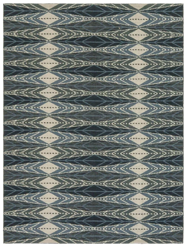 Scandinavian Handwoven Contemporary Rug, J75776