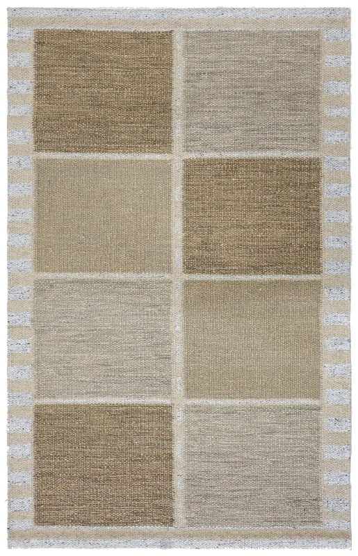 Scandinavian Handwoven Contemporary Rug, J75779