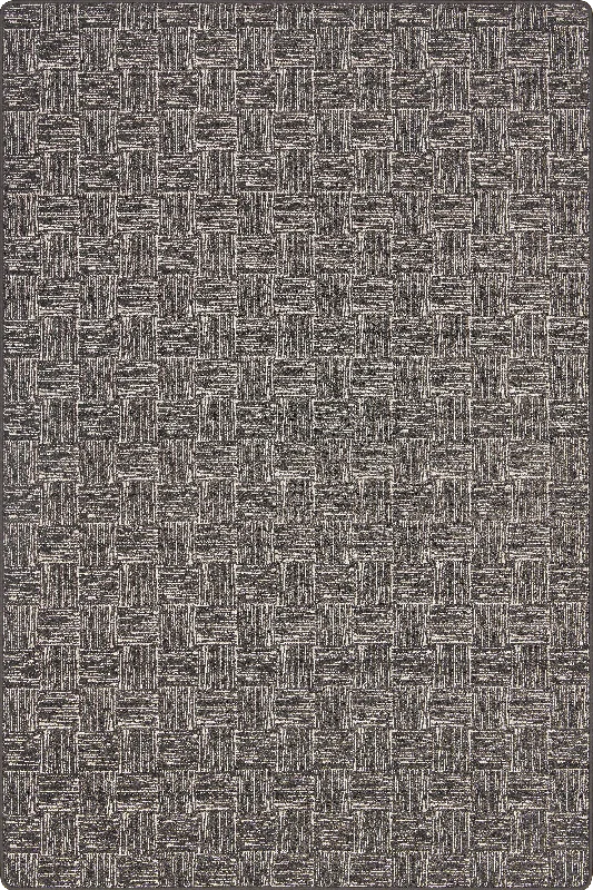 Turnstone Tiled Custom Rug | Charcoal