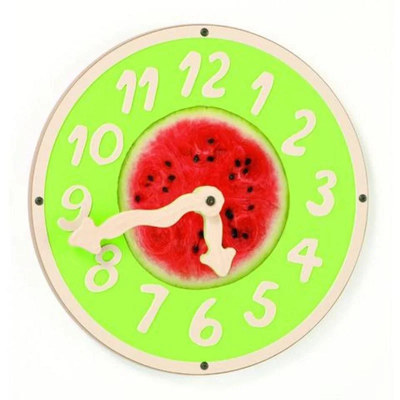 Watermelon Wiggle Clock Wall Toy