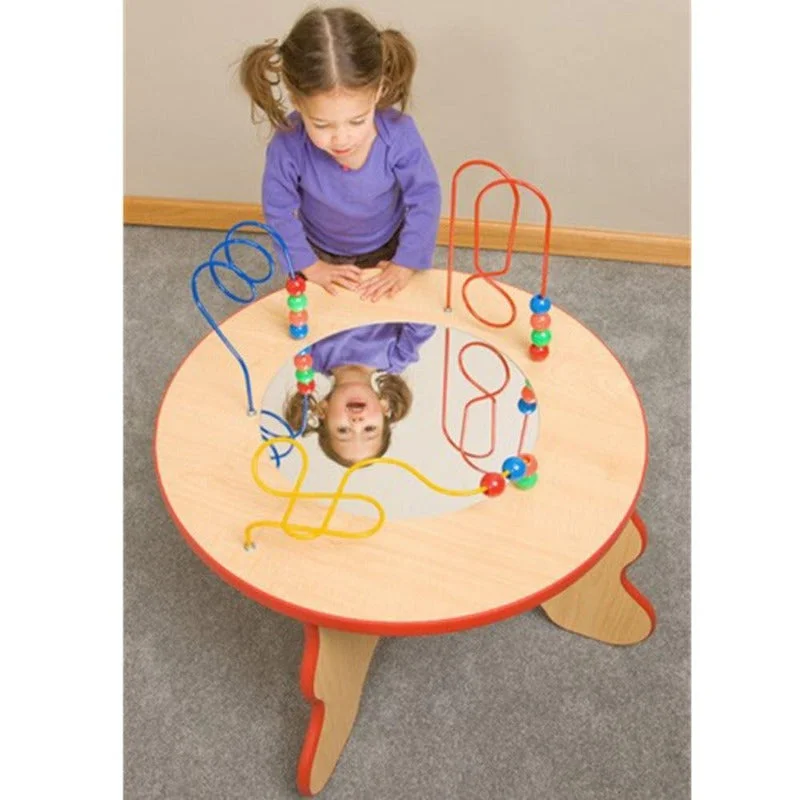 Wavy Legs Bead and Mirror Activity Table