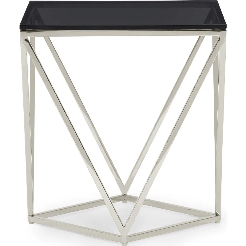 Aria End Table - Smoked