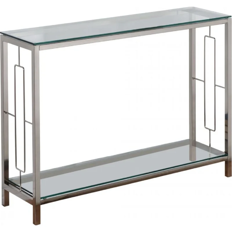 Athena Console Table - Chrome