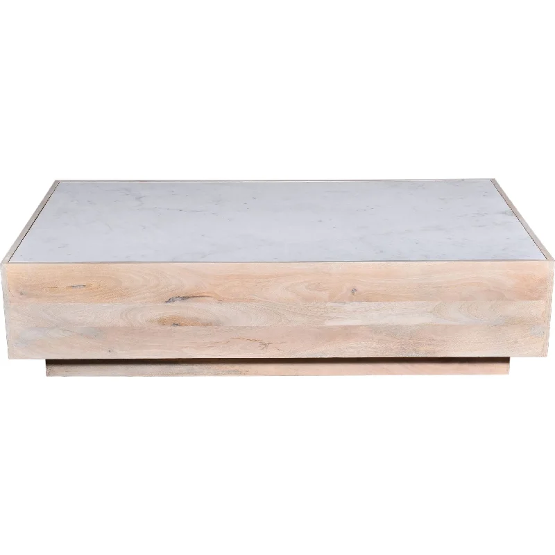 Avani Coffee Table - White Marble