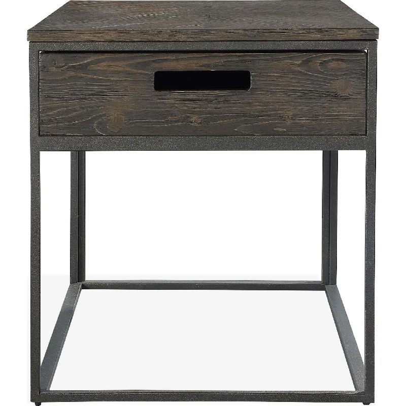 Bradley End Table - Double Fudge