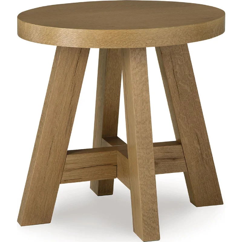 Brinstead End Table - Light Brown