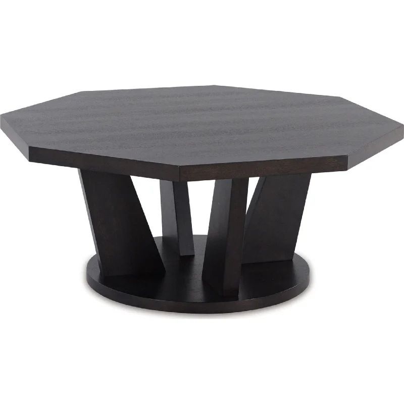 Chasinfield Accent Table - Dark Brown