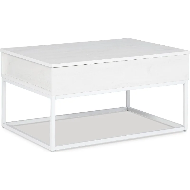 Deznee Coffee Table - White