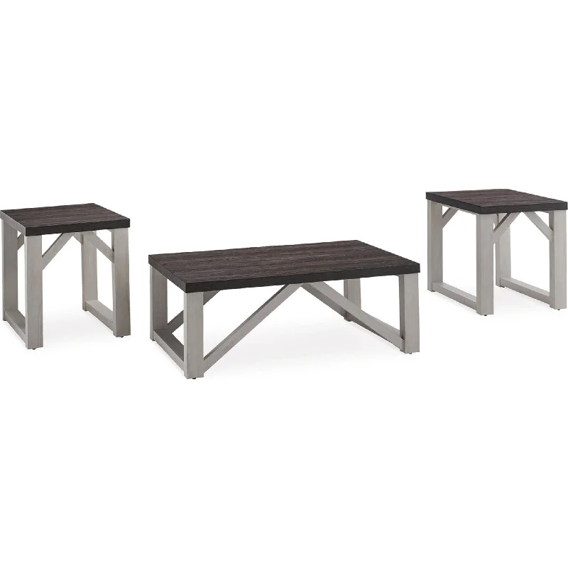 Dorrinson 3 Pack Tables - Antique White