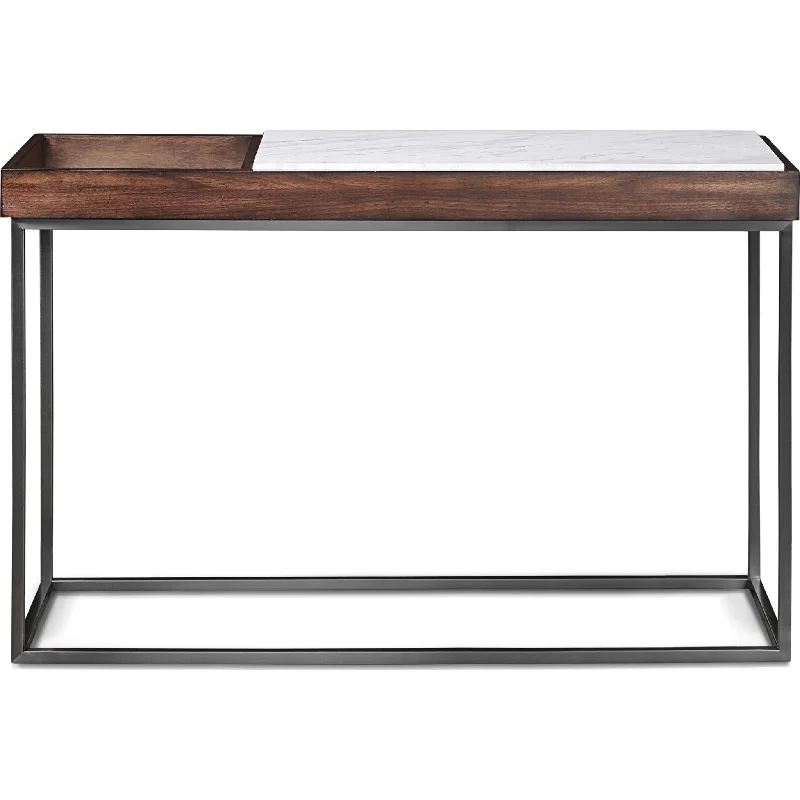 Ennis Console Table - Brown Sable