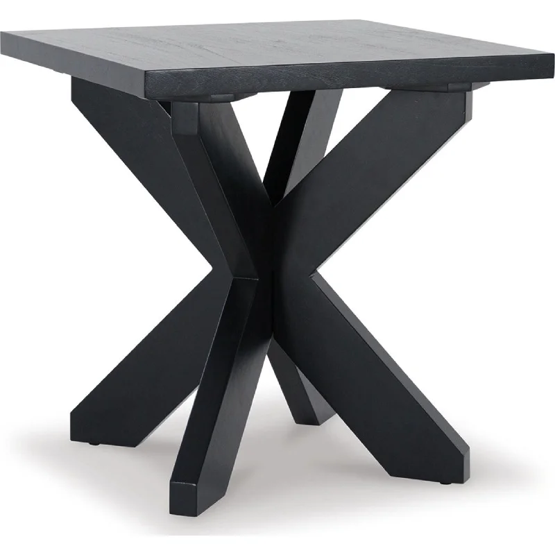 Joshyard End Table - Black