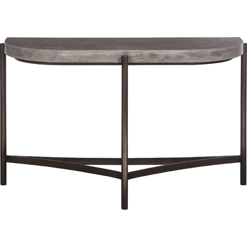 Lyon Console Table - Medium Concrete