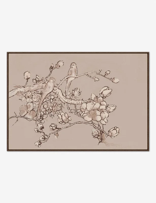 Magnolia Melody Wall Art by Maelani Blue