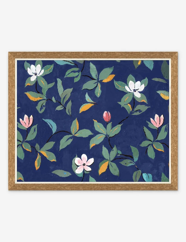 Magnolias Print by Paule Marrot