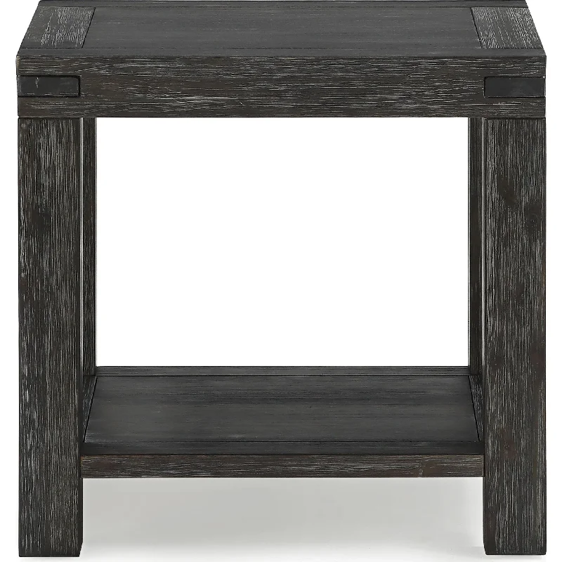 Meadow End Table - Graphite