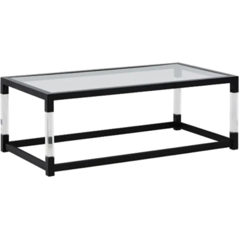 Nallynx Coffee Table - Metallic Gray