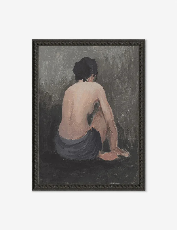 Nude Back Study Wall Art by Ryan Brown