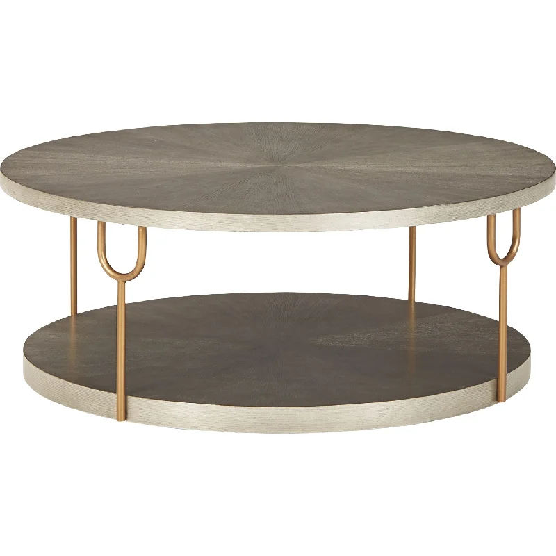 Ranoka Coffee Table - Platinum