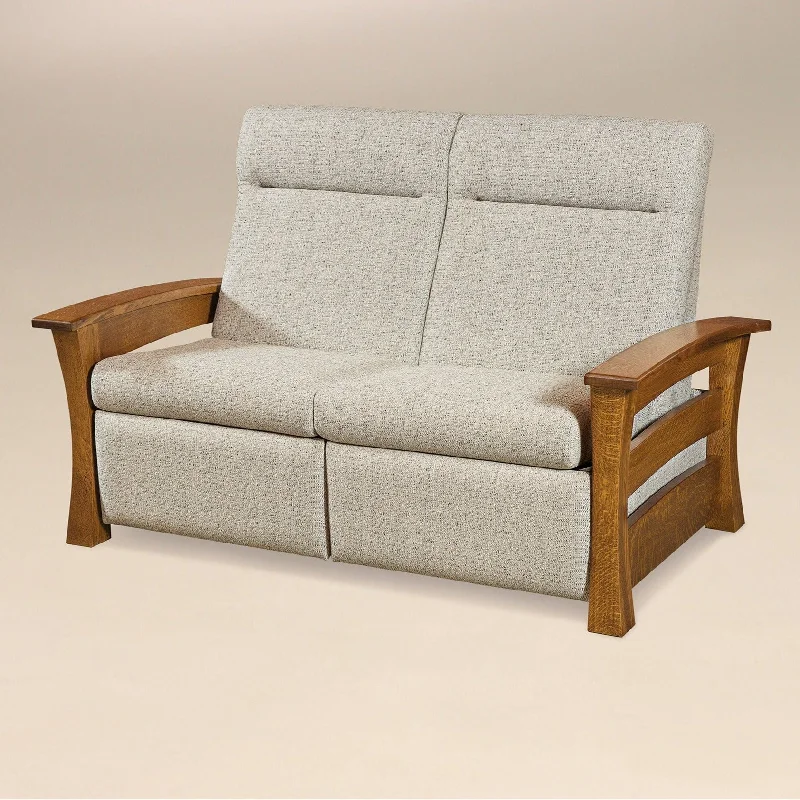 QW Amish Barrington Reclining Loveseat