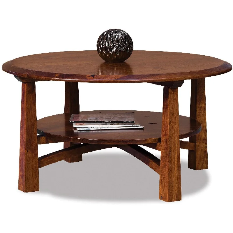 QW Amish Artesa Round Coffee Table