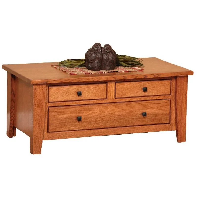 QW Amish Ashford Enclosed Coffee Table